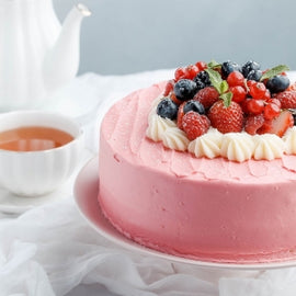 Order Online Sweets Berrylicious Cake by Hola - DXB Keto Shop 