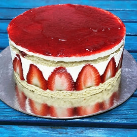 Order Online Sweets Fraisier Cake by Hola - DXB Keto Shop 