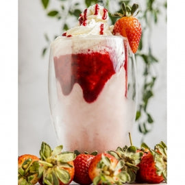 Order Online Drinks Strawberry Smoothie by Hola - DXB Keto Shop 