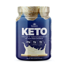 Order Online Condiments Sunshine Nutrition Keto Meal Replacement Vanilla 560 g by Sunshine Nutrition - DXB Keto Shop 